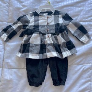 Plaid outfit 3m